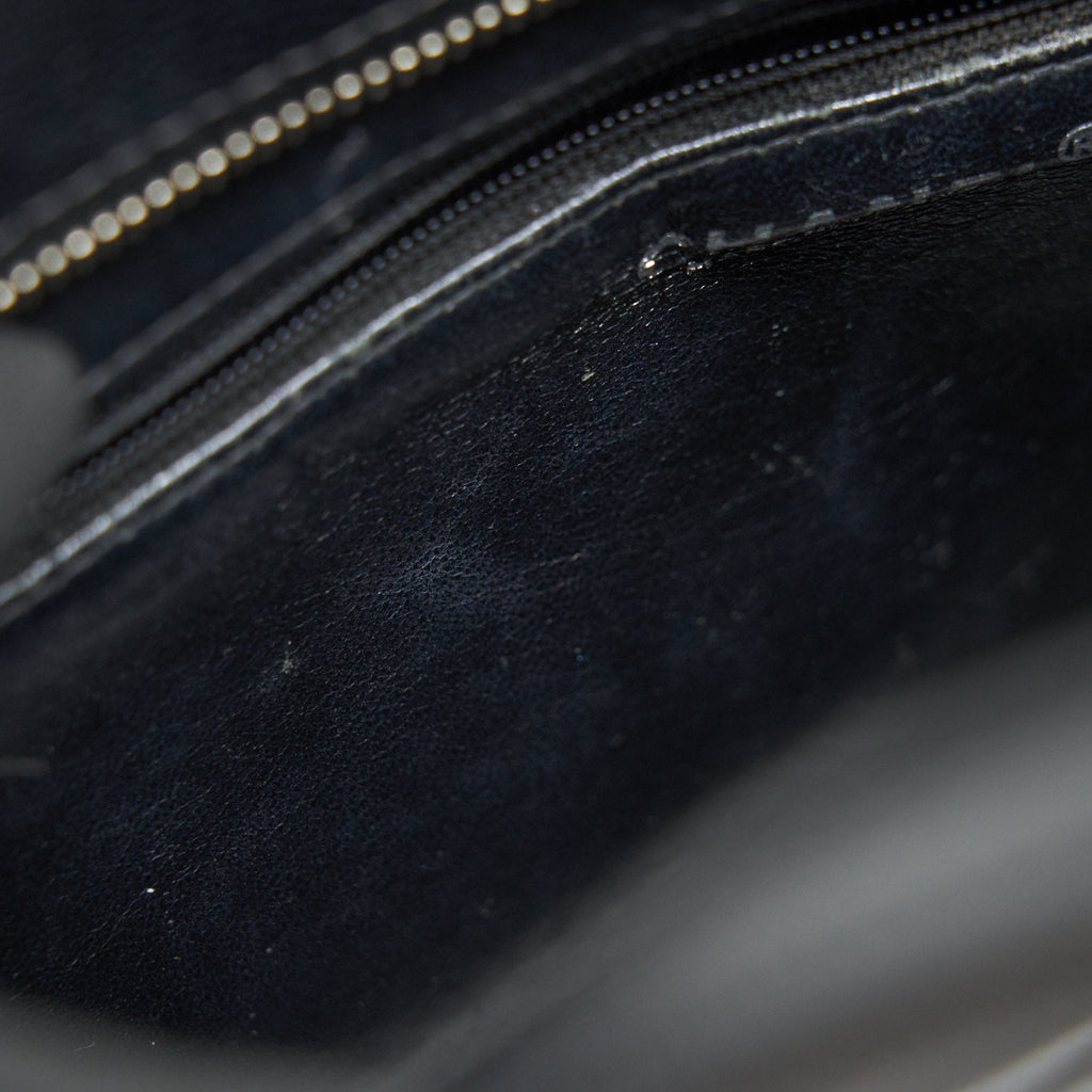 CHANEL VINTAG MEDALLION TOTE BAG CAVIAR BLACK SHW