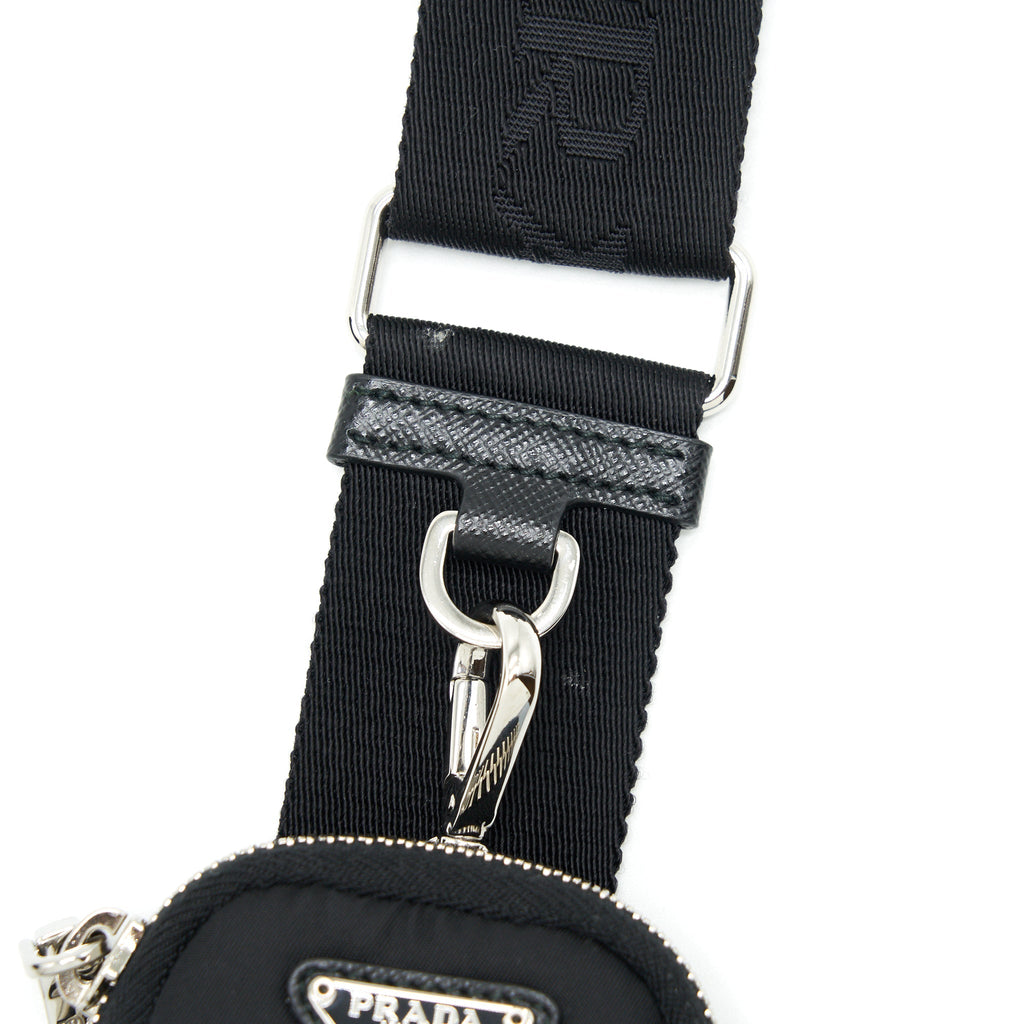 PRADA REEDITION 2005 NYLON BAG BLACK SHW