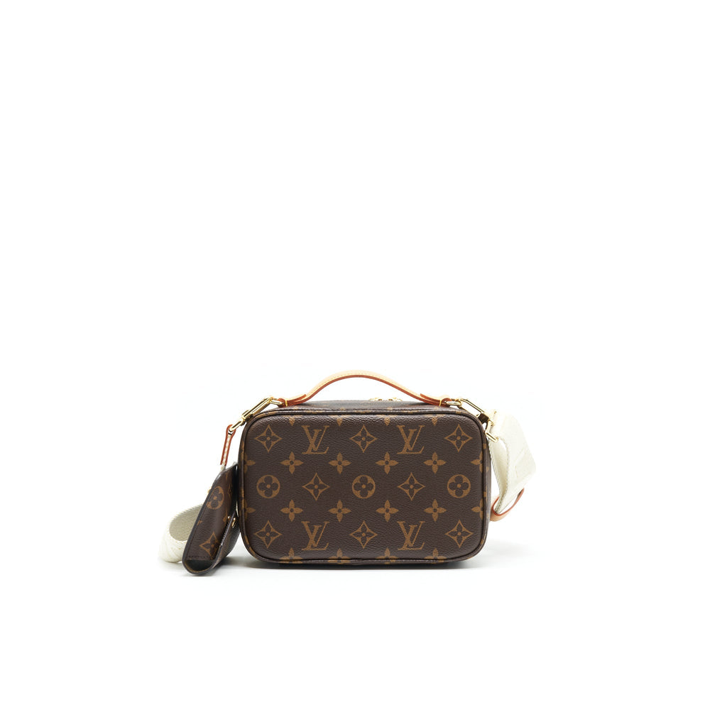 LOUIS VUITTON UTILITY CROSSBODY BAG MONOGRAM CANVAS