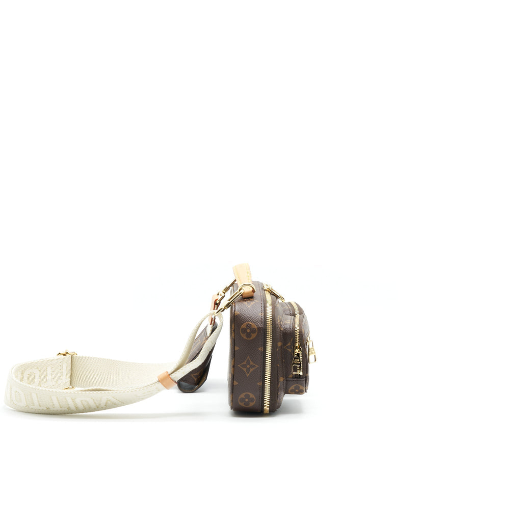 LOUIS VUITTON UTILITY CROSSBODY BAG MONOGRAM CANVAS