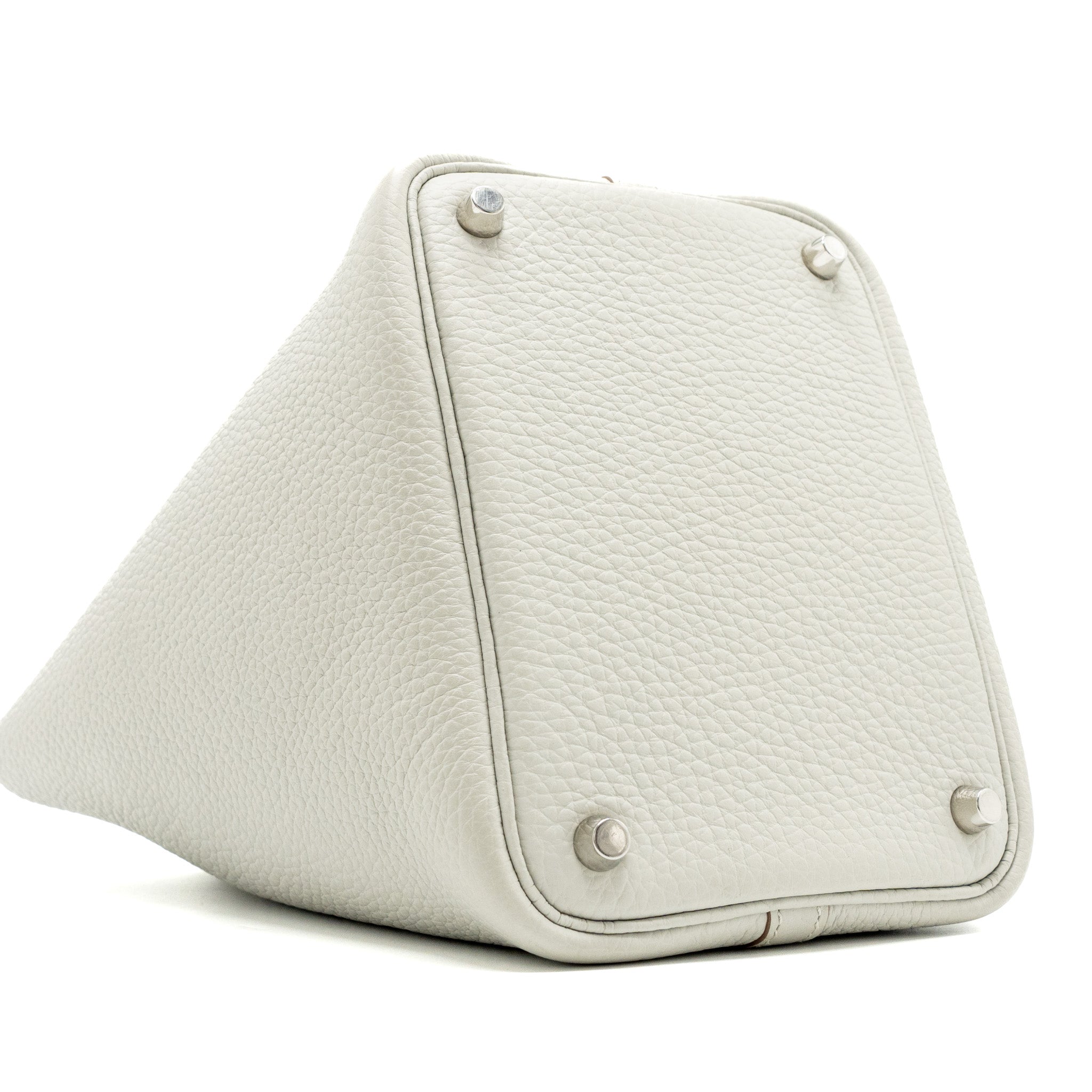 HERMES PICOTIN 18 LOCK BAG CLEMENCE GRIS PERLE SHW