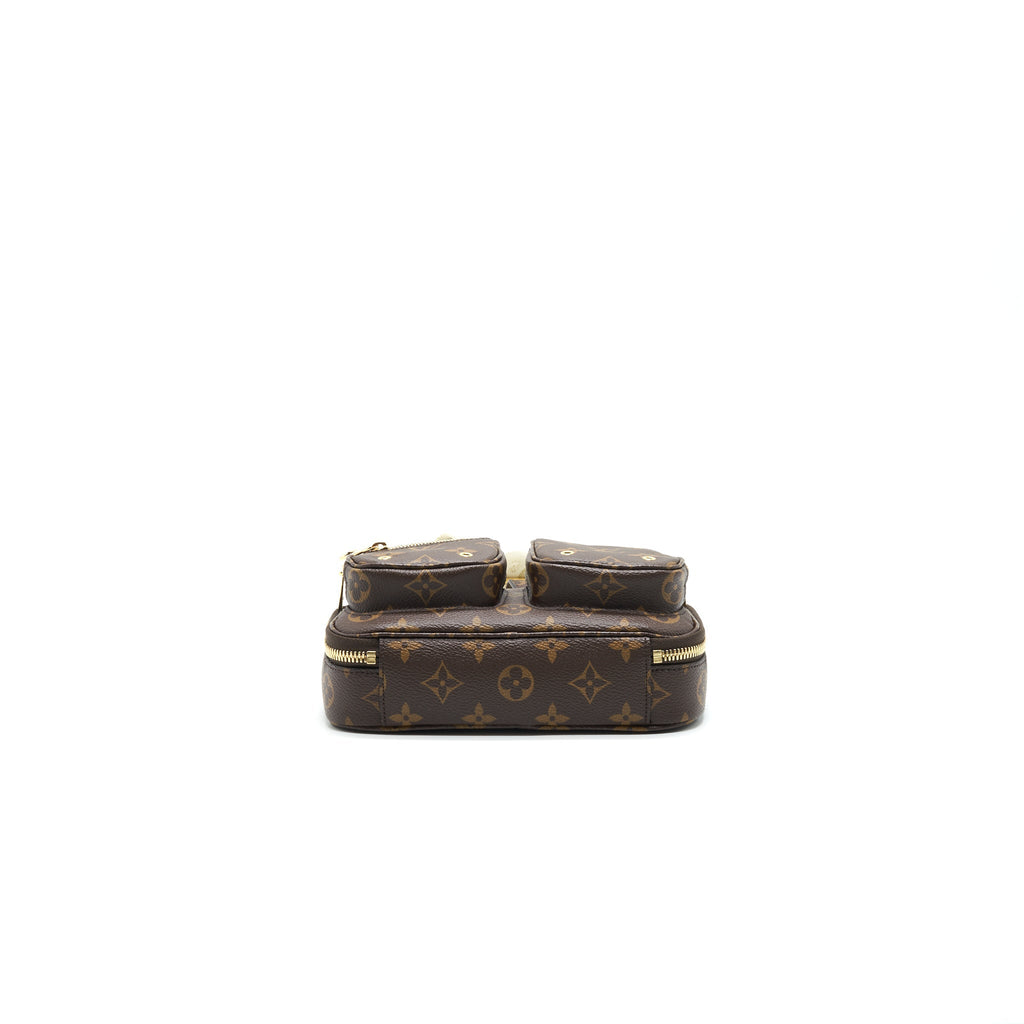 LOUIS VUITTON UTILITY CROSSBODY MONOGRAM CANVAS BAG