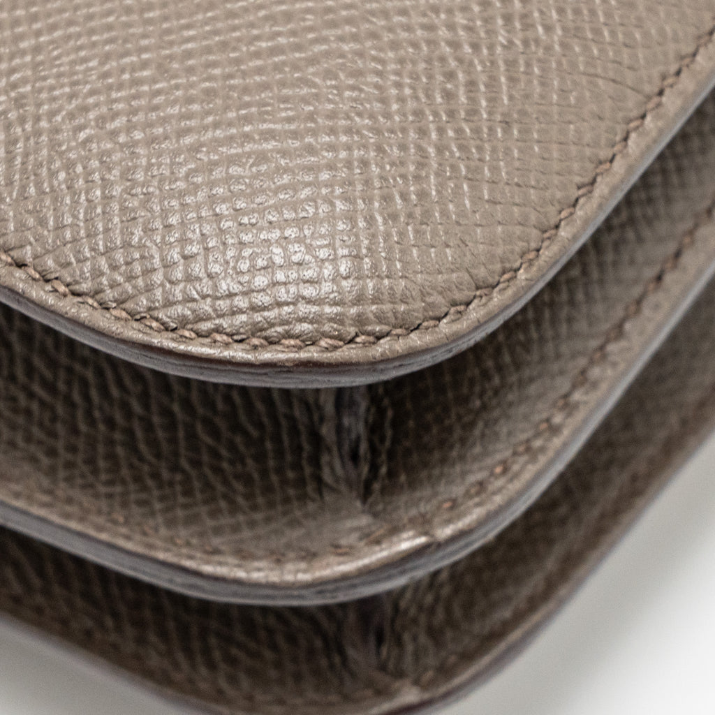 HERMES MINI CONSTANCE EPSOM GRIS ETAIN RGHW