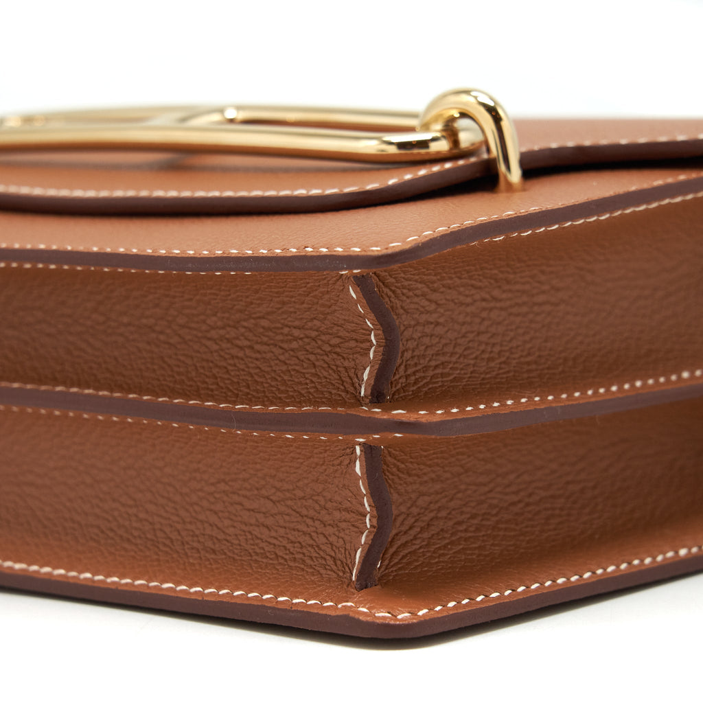 HERMES MINI ROULIS EVERCOLOR GOLD GHW