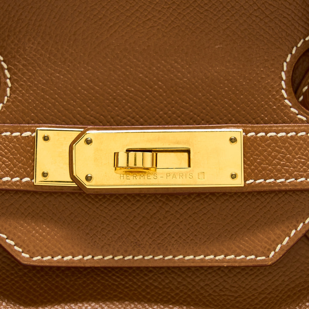 HERMES BIRKIN 35 EPSOM GOLD GHW