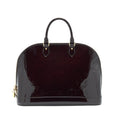 LOUIS VUITTON ALMA GM PATENT LEATHER AMARANTE VERNIS