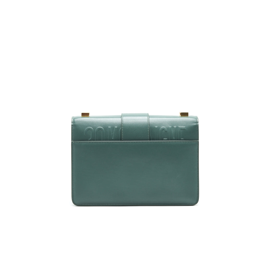 DIOR 30 MONTAIGNE MEDIUM BAG CALFSKIN GREEN
