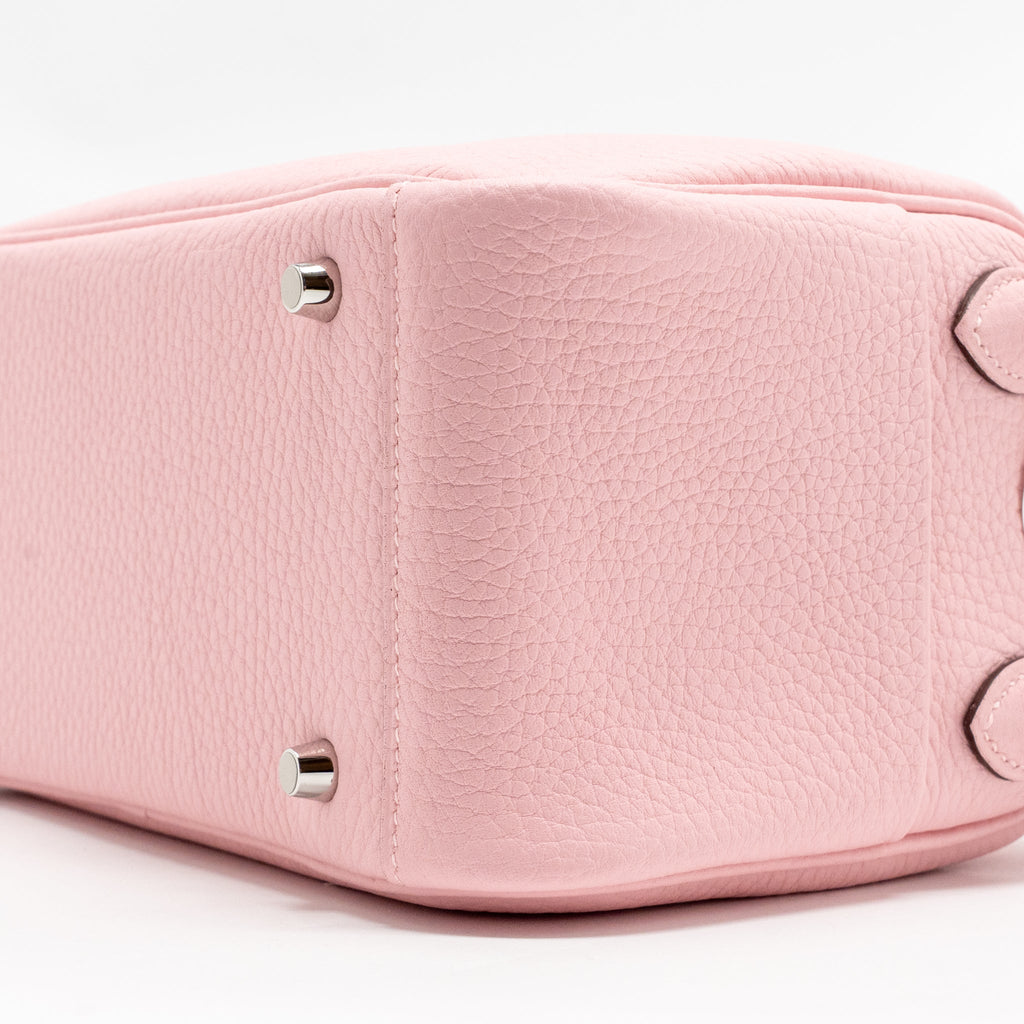 HERMES MINI LINDY II CLEMENCE 3Q ROSE SAKURA SHW