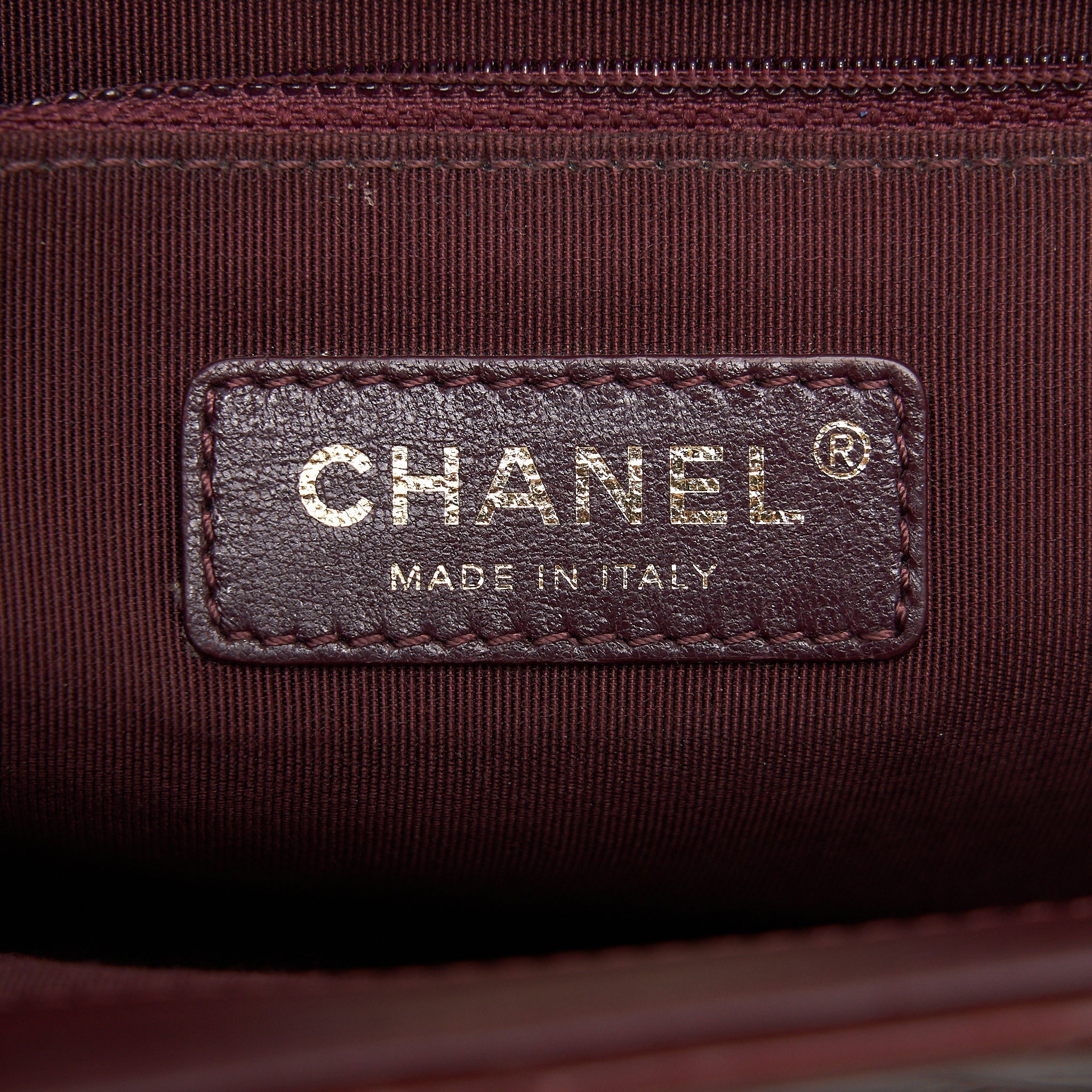 CHANEL QUILTED SHOULDER FLAP BAG LAMBSKIN RED GHW