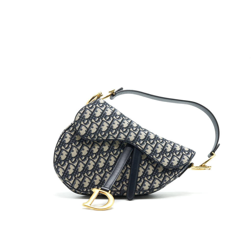 DIOR OBLIQUE MEDIUM SADDLE BAG