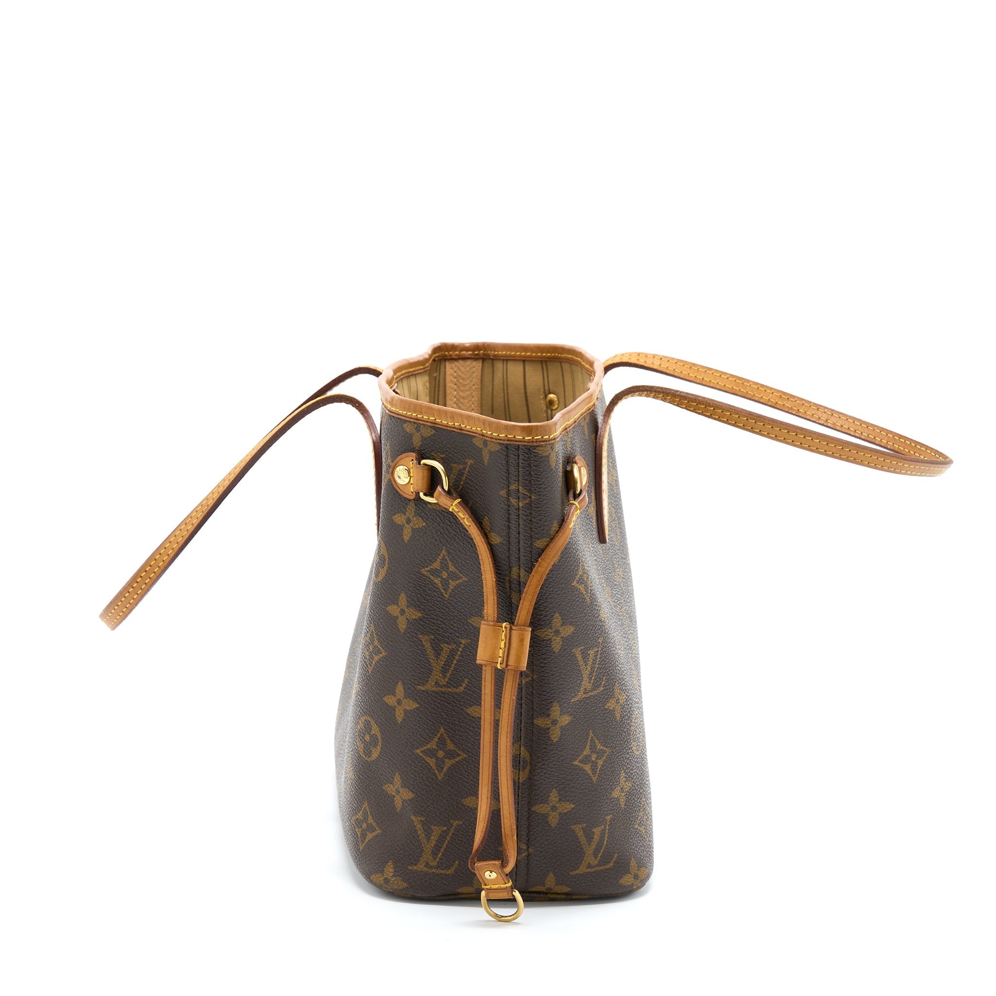 LOUIS VUITTON NEVERFULL PM MONOGRAM CANVAS GHW