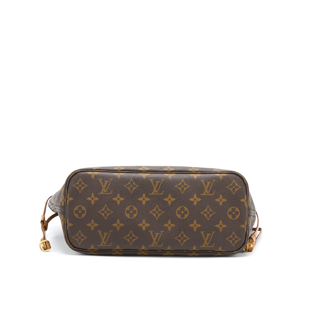 LOUIS VUITTON NEVERFULL PM MONOGRAM CANVAS GHW