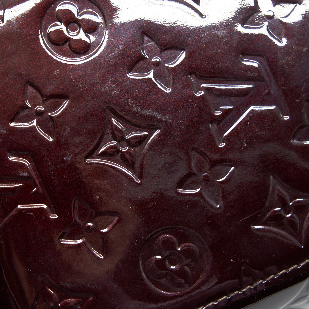 LOUIS VUITTON BOWLING TOTE SHOULDER BAG PATENT LEATHER