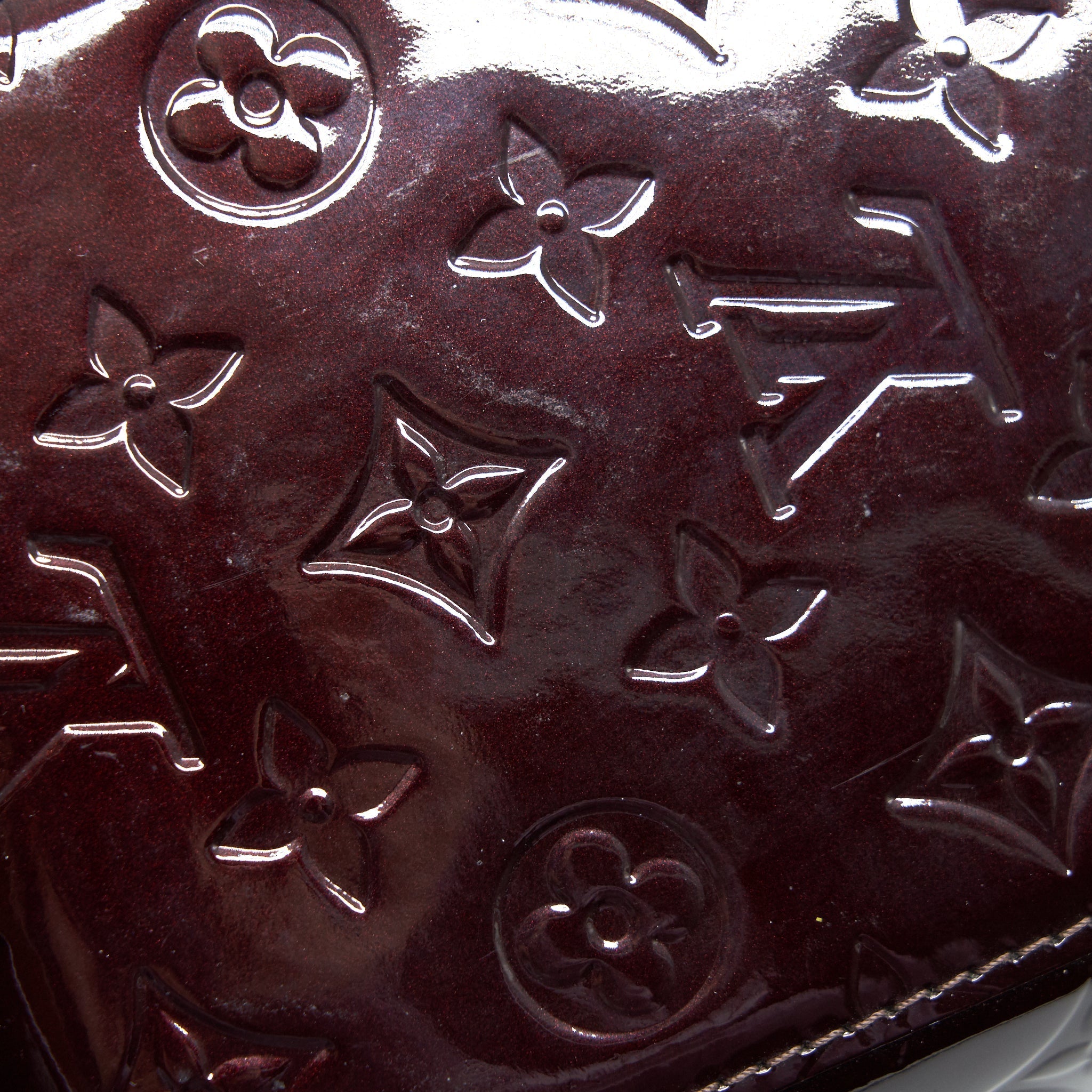 LOUIS VUITTON BOWLING TOTE SHOULDER BAG PATENT LEATHER