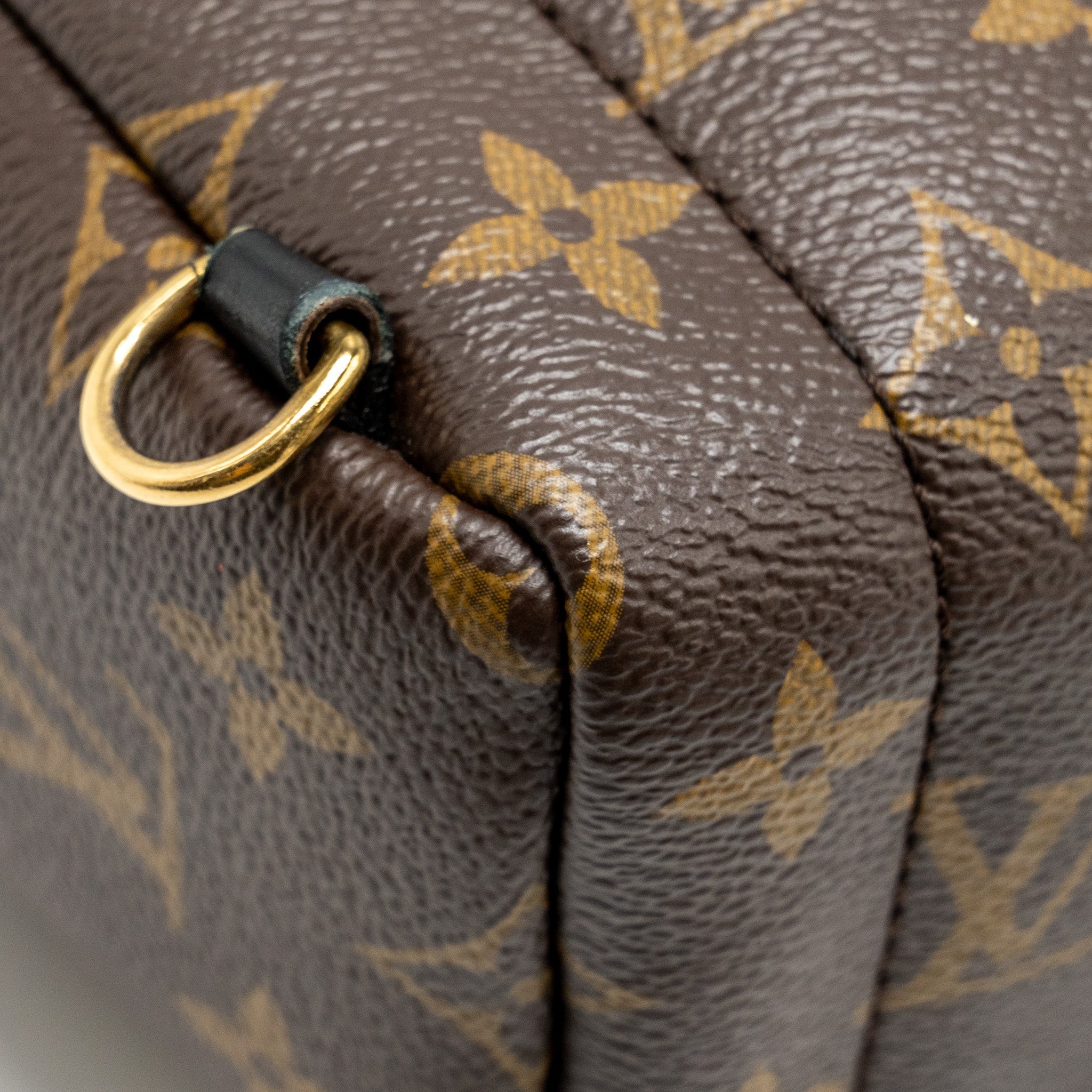 LOUIS VUITTON MINI PALM SPRING BACKPACK MONOGRAM CANVAS GHW