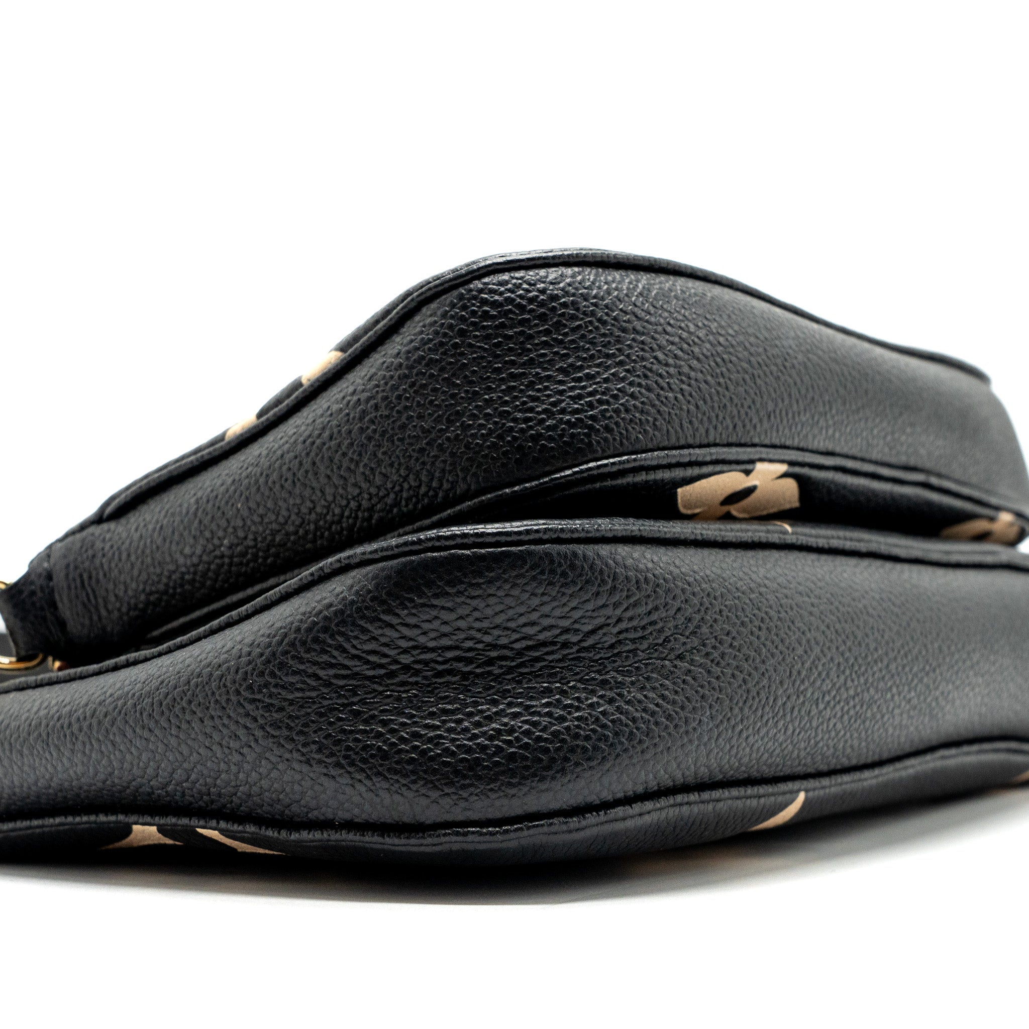 LOUIS VUITTON MULTI POCHETTE MONOGRAM EMPREINTE BLACK GHW