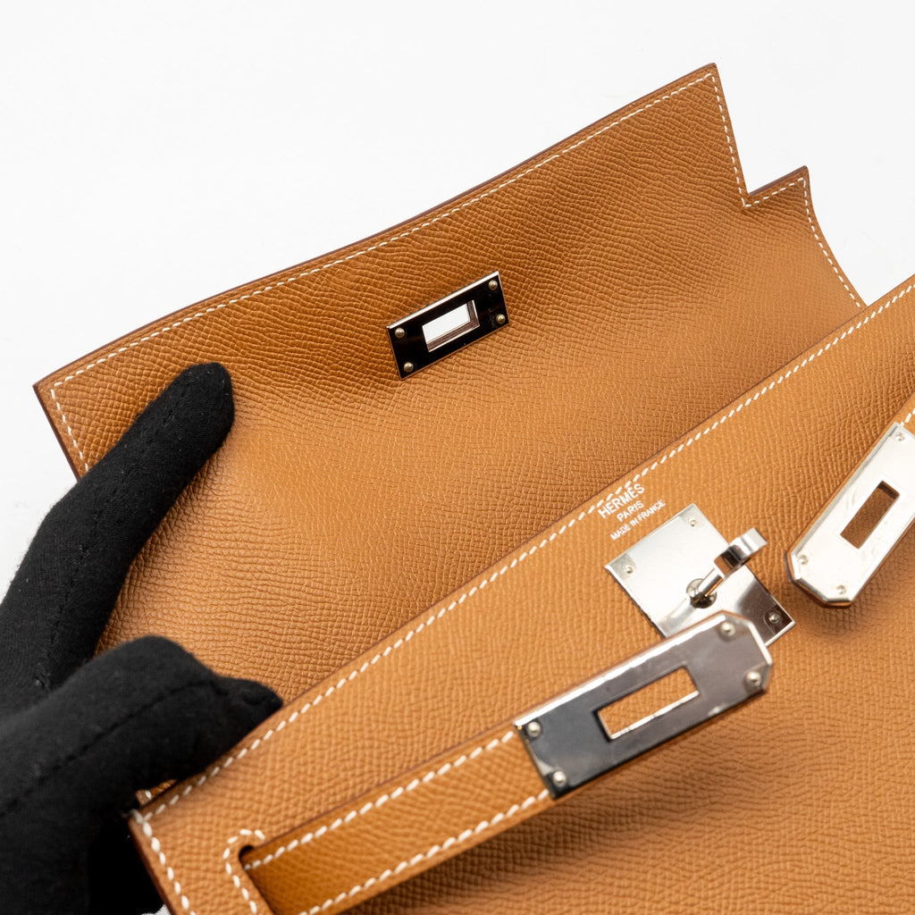 HERMES KELLY 28 EPSOM GOLD SHW