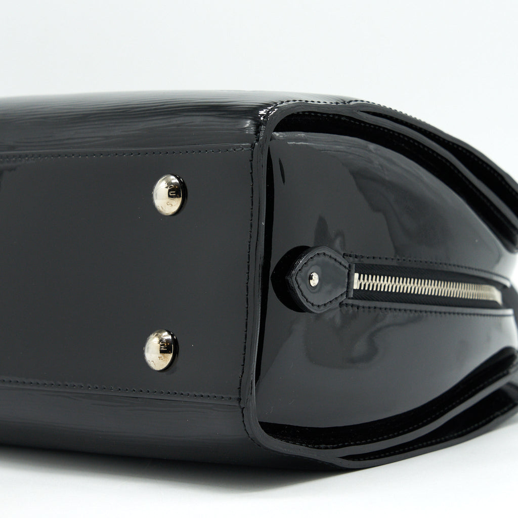 LOUIS VUITTON EPI TOTE BAG PATENT LEATHER BLACK SHW