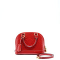 LOUIS VUITTON ALMA BB PATENT RED WITH GHW