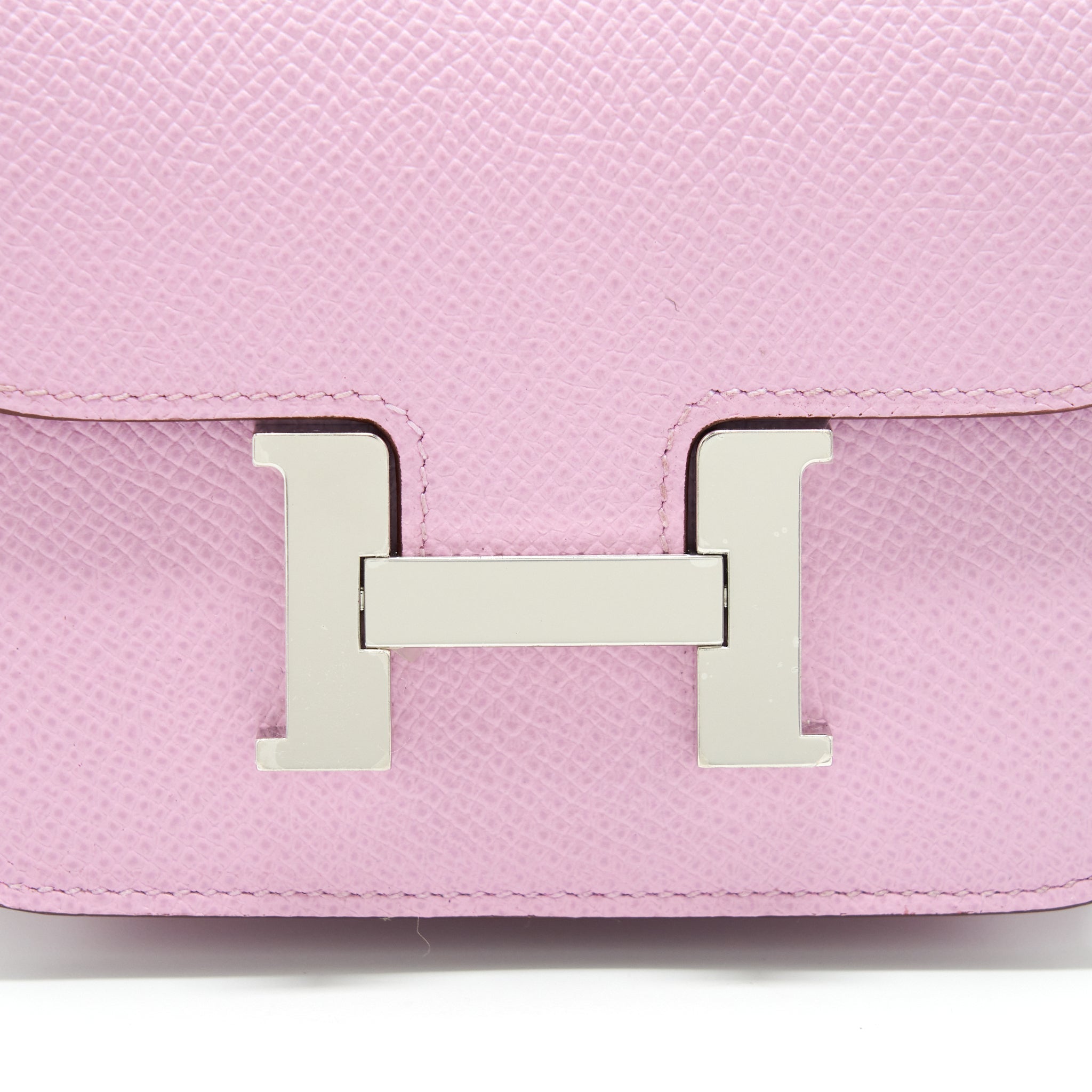HERMES CONSTANCE SLIM EPSOM X9 MAUVE SYLVESTRE SHW