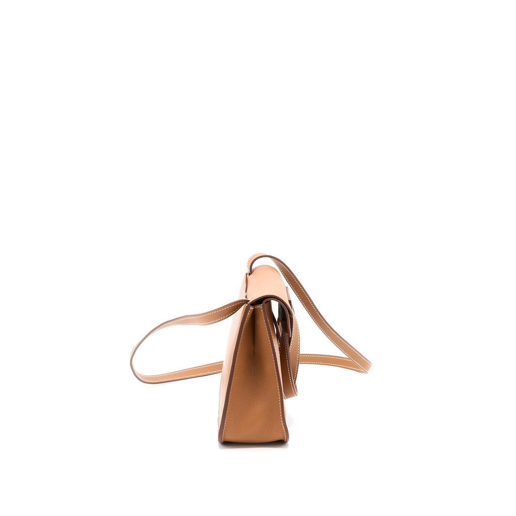 HERMES HALZAN 25 EVERCOLOR GOLD GHW