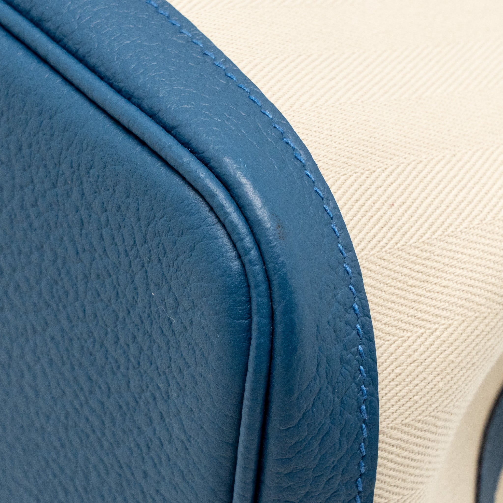 HERMES GARDEN PARTY 36 NEGONDA/CANVAS CRAIE/BLEU OUTREMER SHW