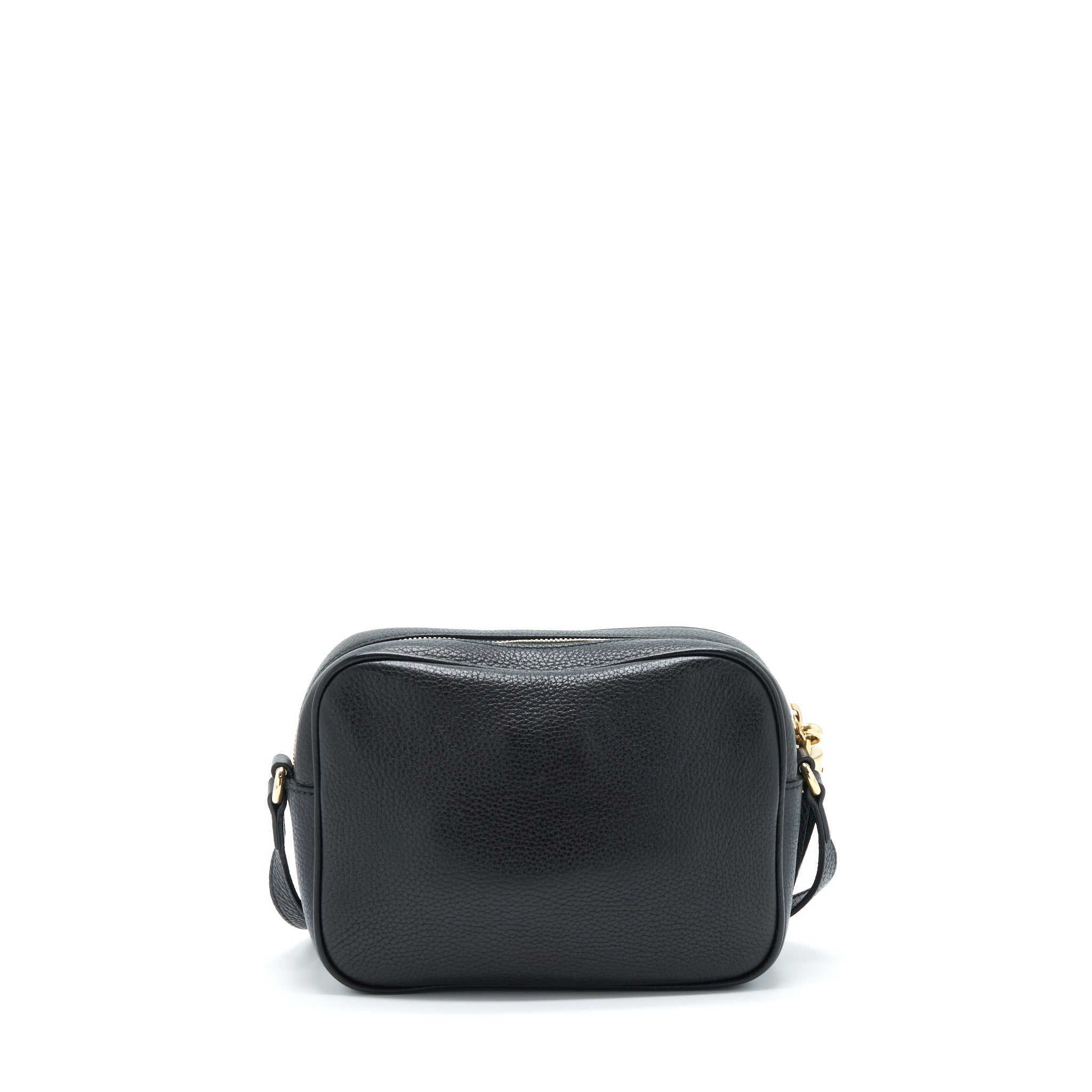 GUCCI DISCO CAMERA BAG CALFSKIN BLACK LGHW