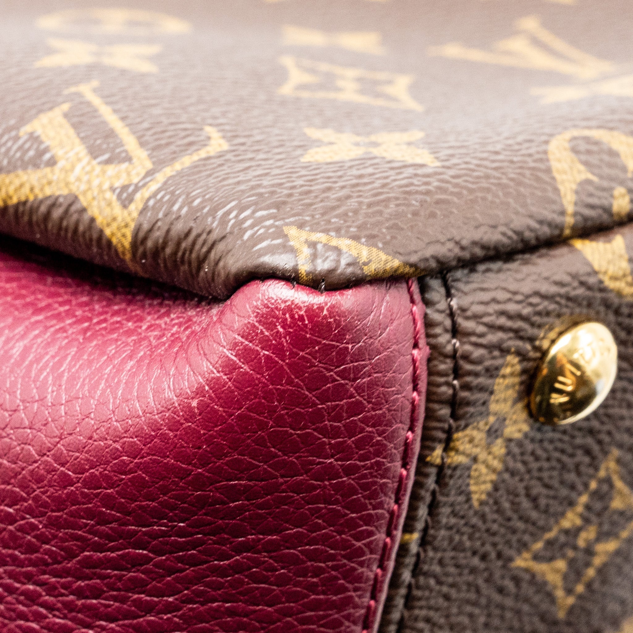 LOUIS VUITTON PALLAS BB BAG MONOGRAM CANVAS GHW