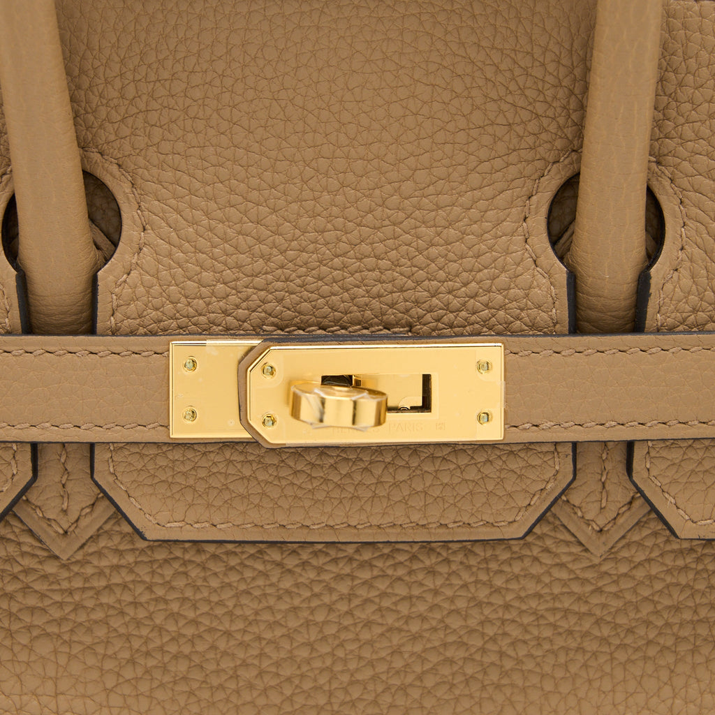 HERMES BIRKIN 25 TOGO 0M CHAI GHW