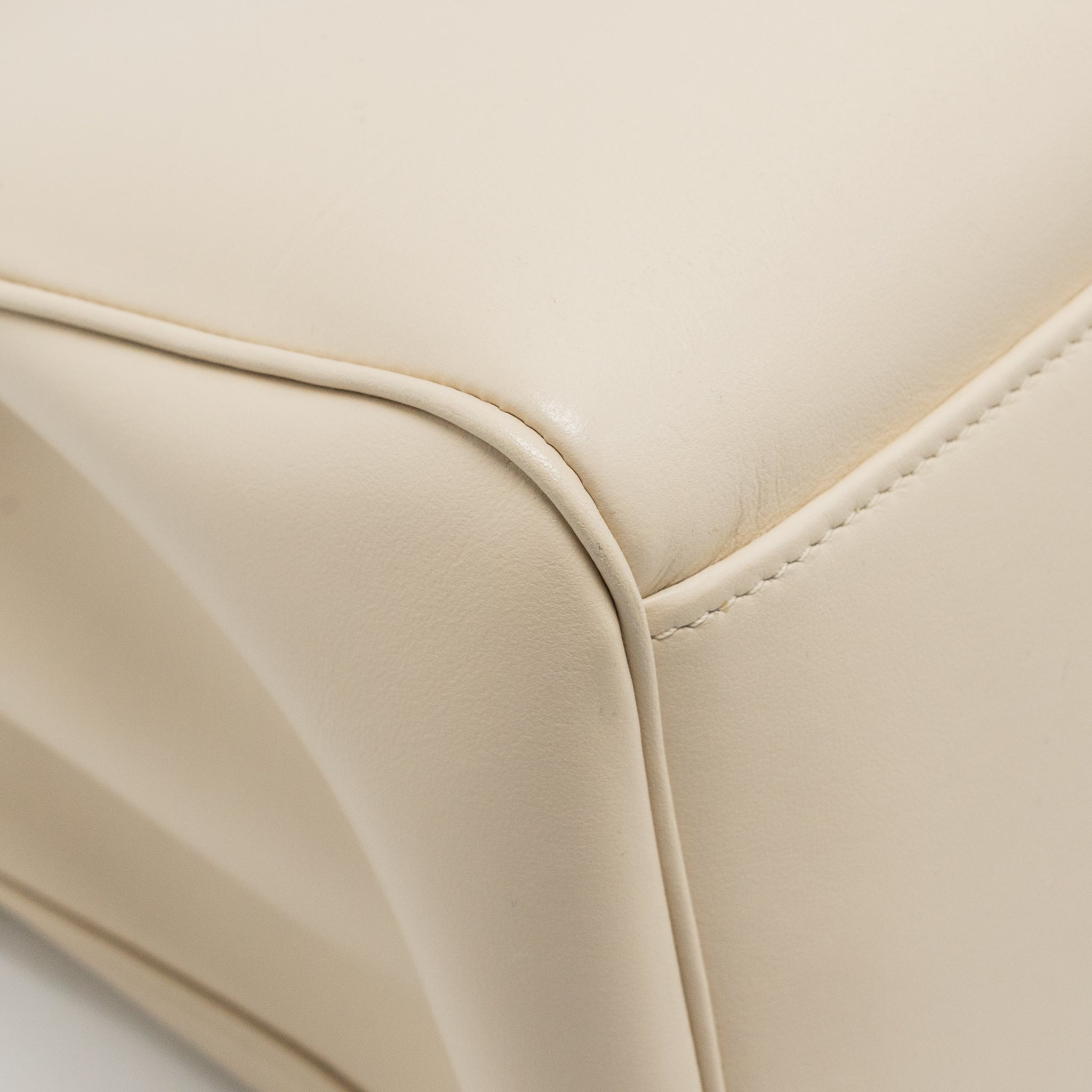 CELINE MEDIUM SOFT 16 BAG SMOOTH CALFSKIN IVORY GHW
