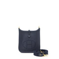 HERMES MINI EVELYNE BLUE NUIT/ BLUE INDIGO GHW