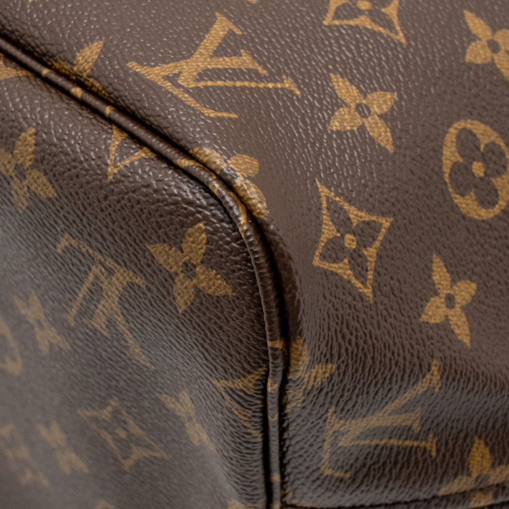 LOUIS VUITTON NEVERFULL MM MONOGRAM CANVAS GHW