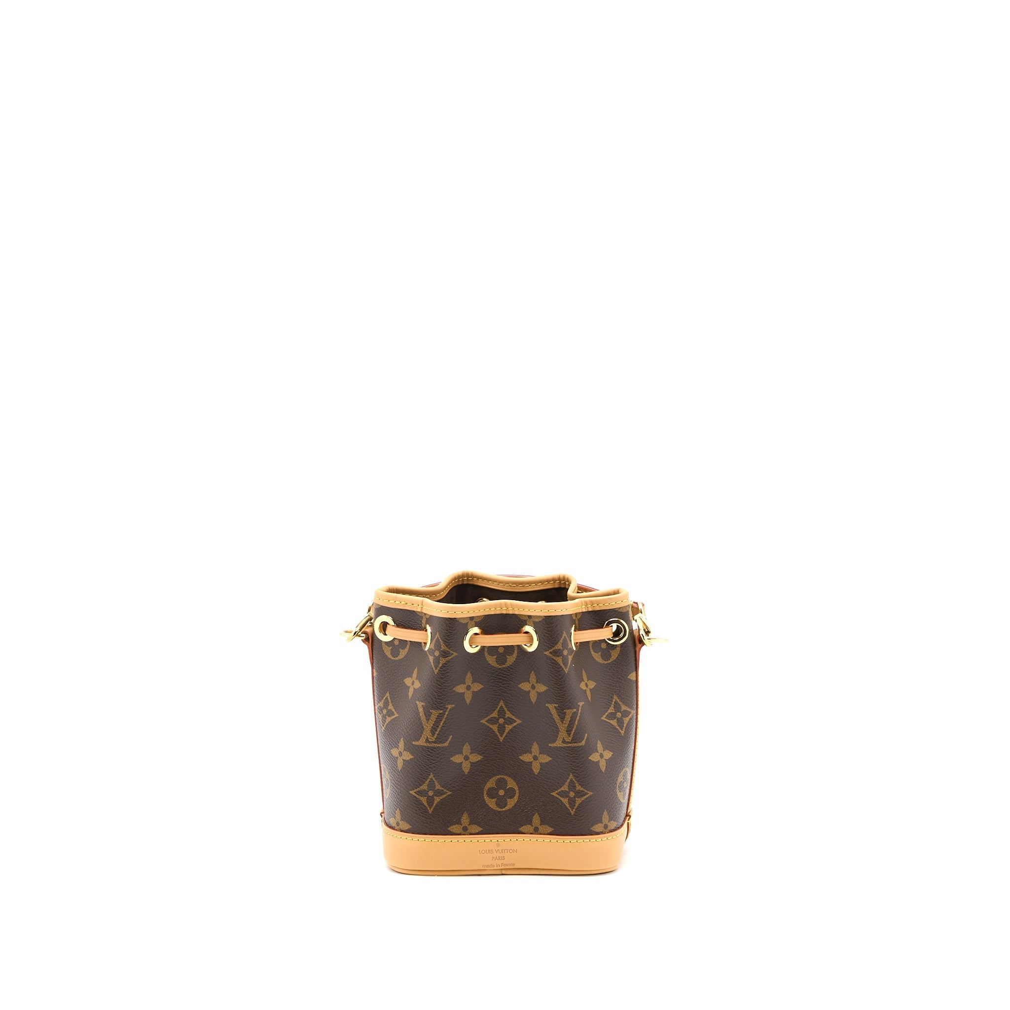 LOUIS VUITTON NANO NOE MONOGRAM CANVAS GHW (NEW VERSION)