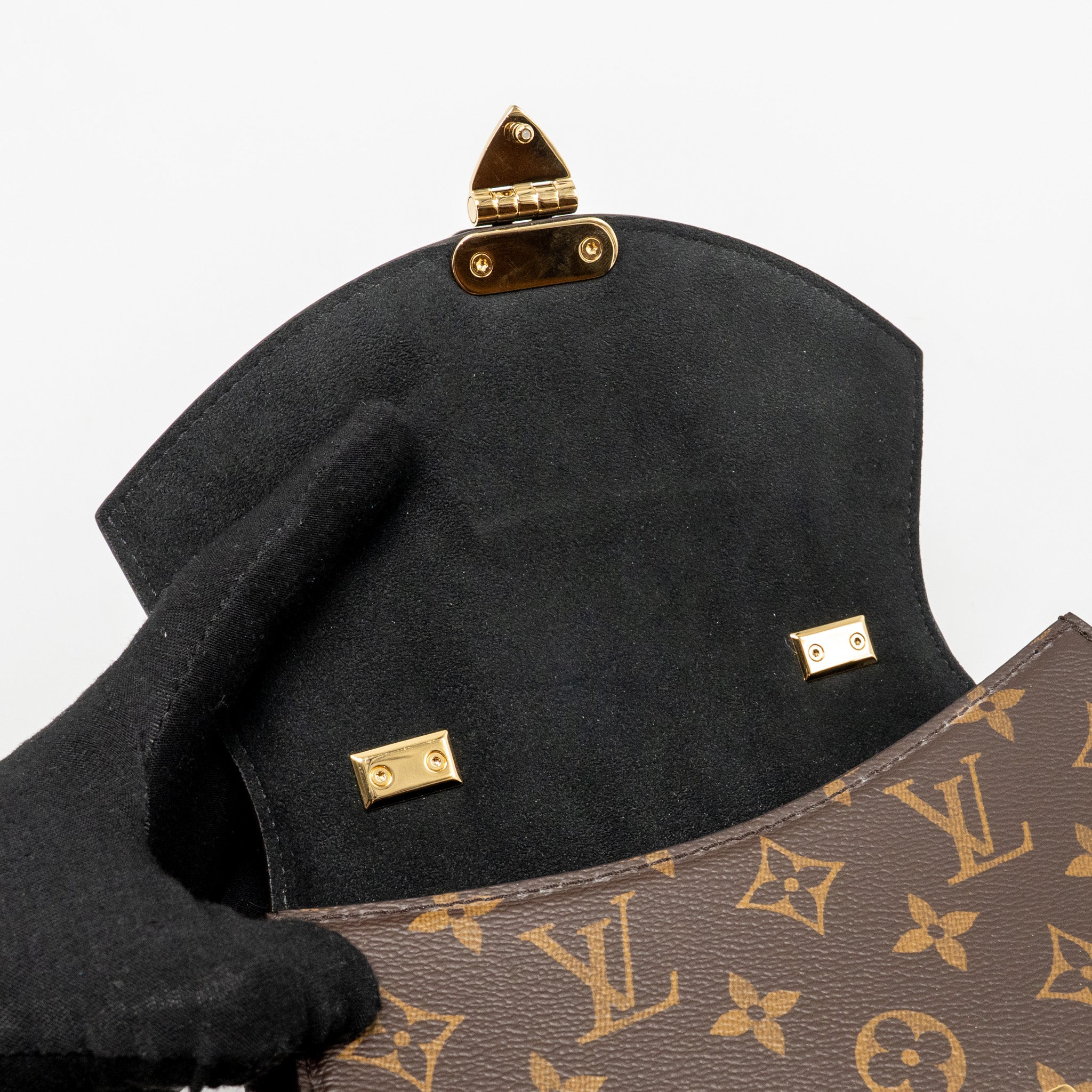 LOUIS VUITTON TILSITT MONOGRAM REVERSE CANVAS GHW