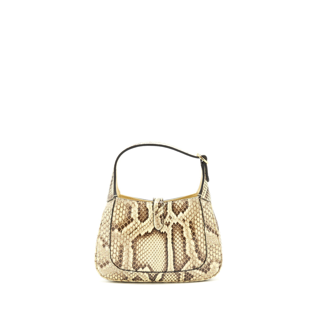 GUCCI PYTHON MINI JACKIE 1961 BAG