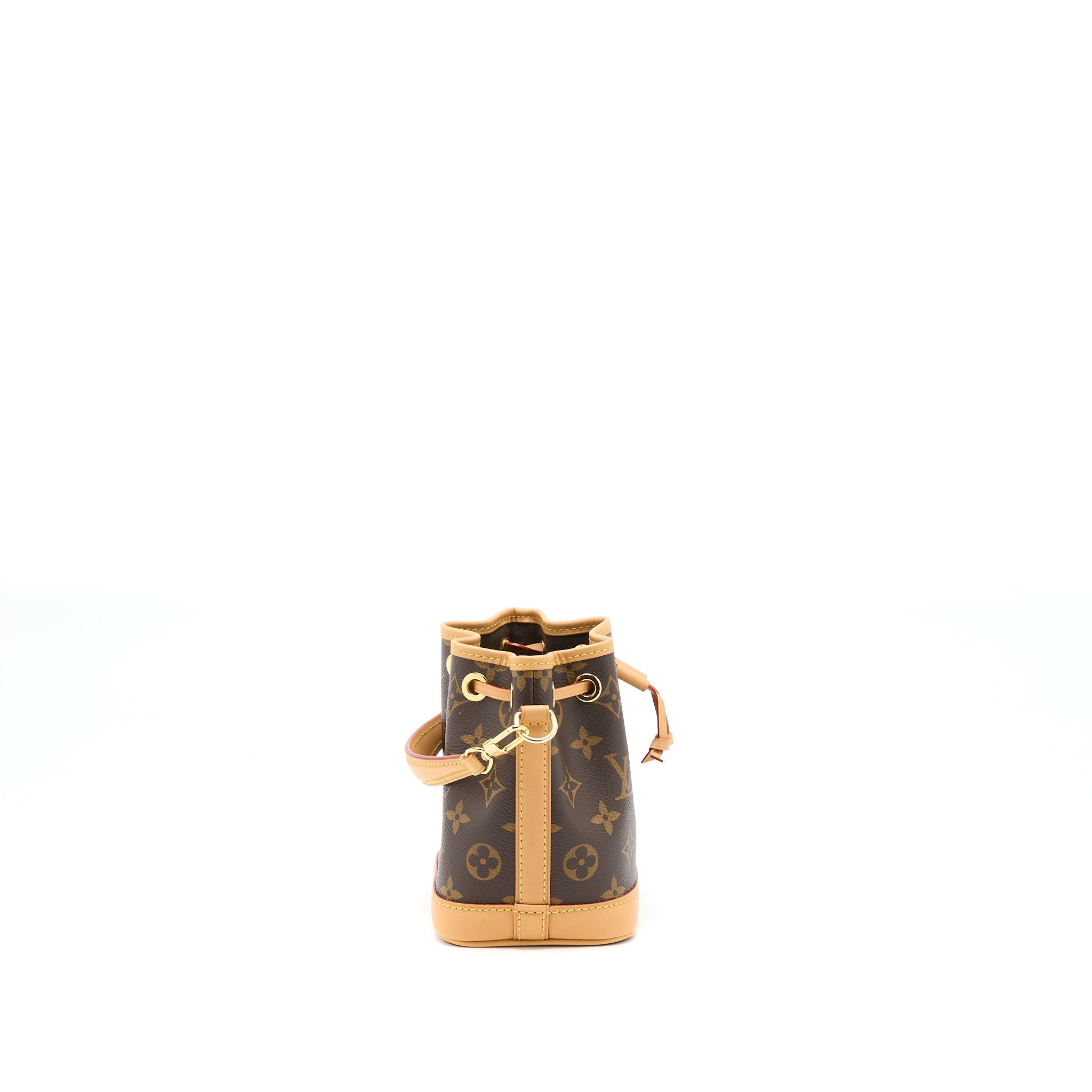 LOUIS VUITTON NANO NOE MONOGRAM CANVAS GHW (NEW VERSION)