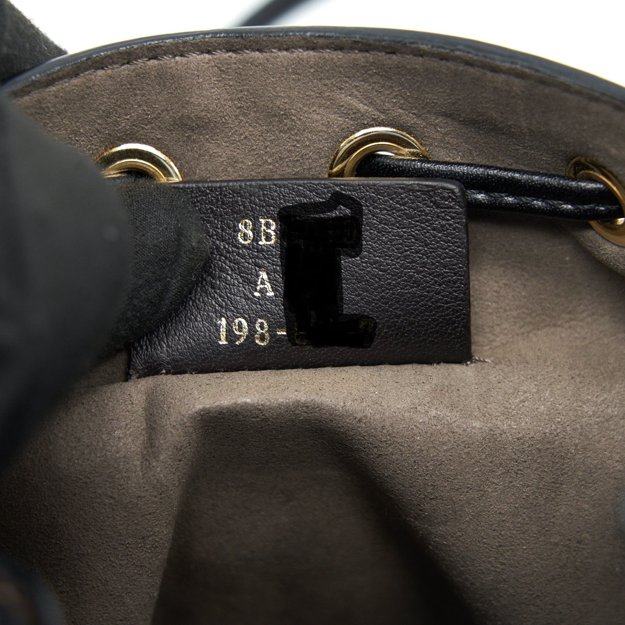 FENDI MON TRESOR MINI BUCKET BAG BROWN