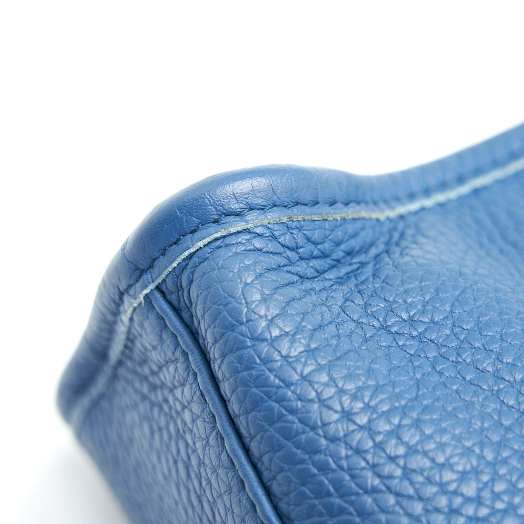 BALENCIAGA MINI CITY BAG BLUE SHW