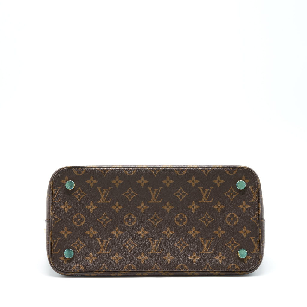 LOUIS VUITTON LOCKIT TOTE BAG MONOGRAM CANVAS YEAR 2011