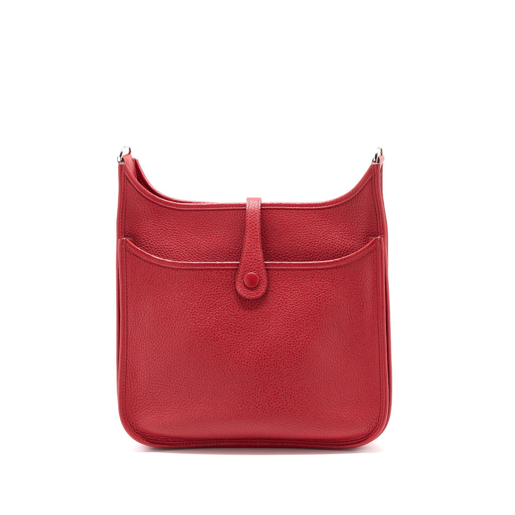 HERMES EVELYN 29 CLEMENCE RED SHW