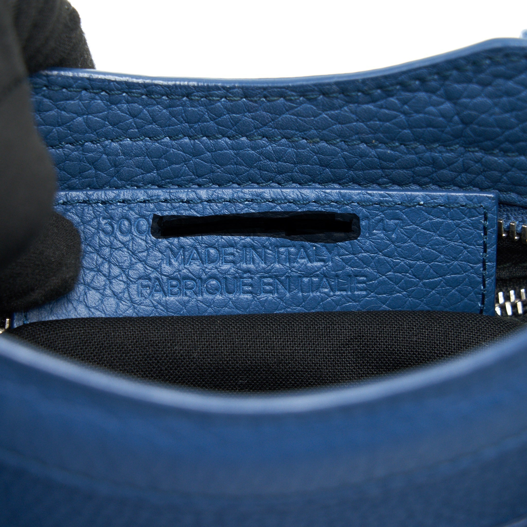 BALENCIAGA MINI CITY BAG BLUE SHW