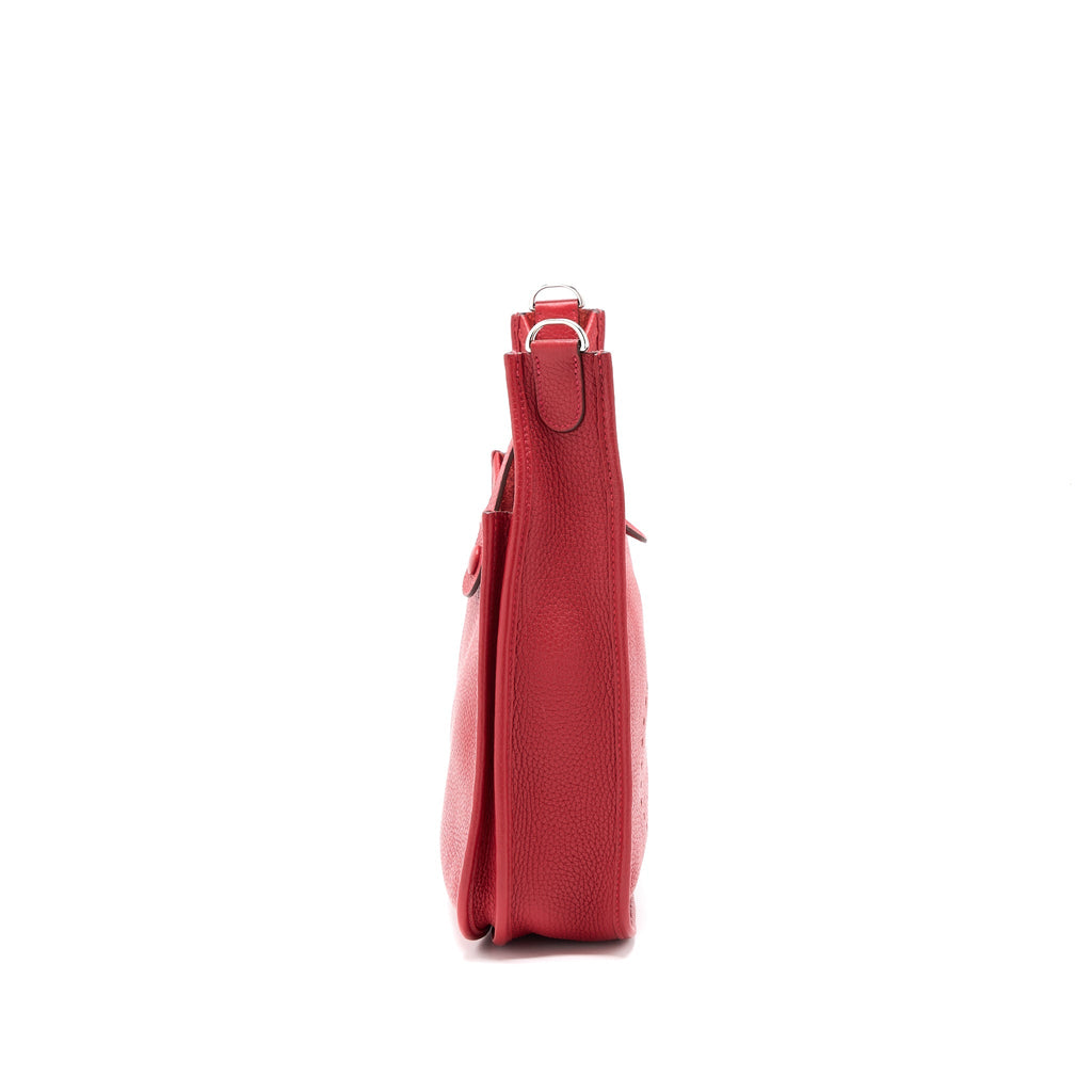 HERMES EVELYN 29 CLEMENCE RED SHW