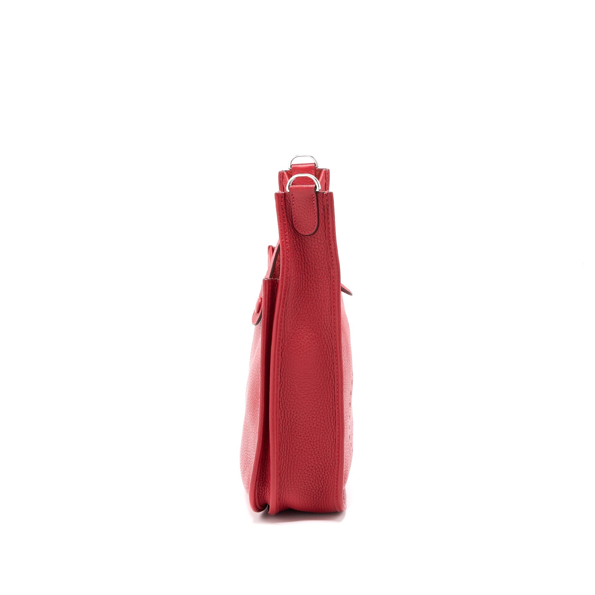 HERMES EVELYN 29 CLEMENCE RED SHW