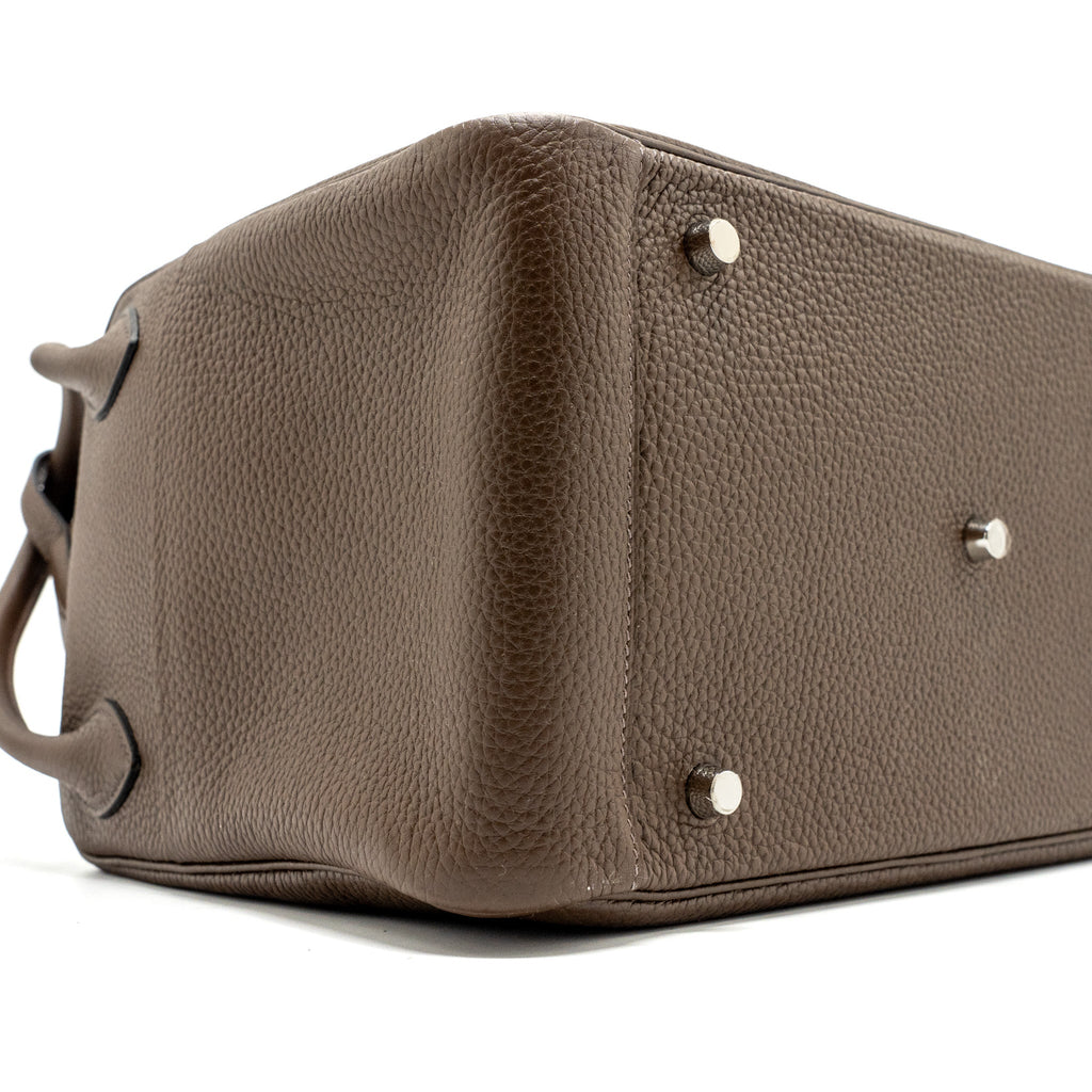 HERMES LINDY 34 CLEMENCE CHOCOLATE SHW