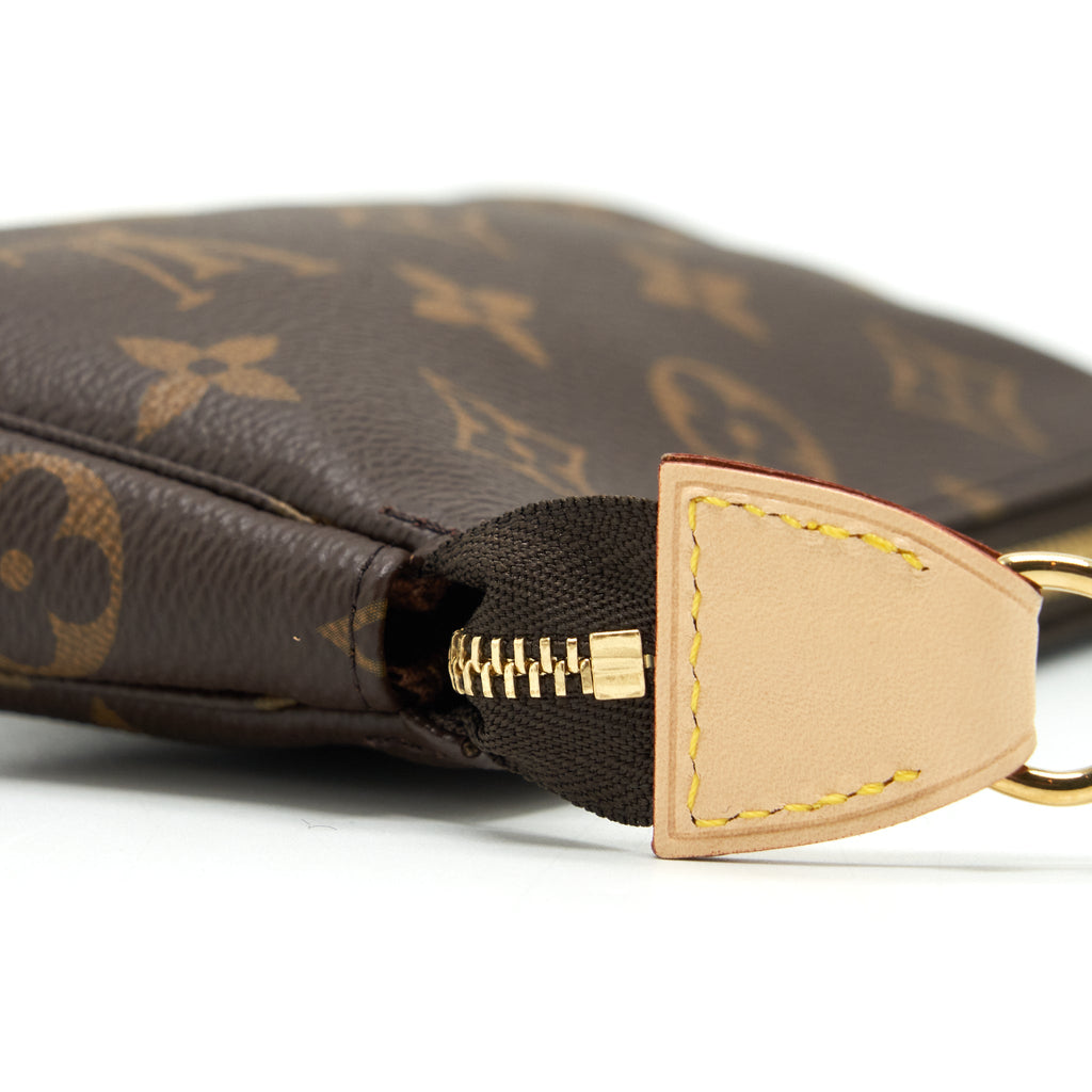 LOUIS VUITTON MINI POCHETTE ACCESSORIES YEAR 2020 MONOGRAM CANVAS