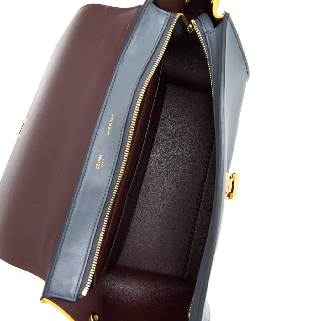 CELINE TRAPEZE BAG MULTICOLOURED GHW