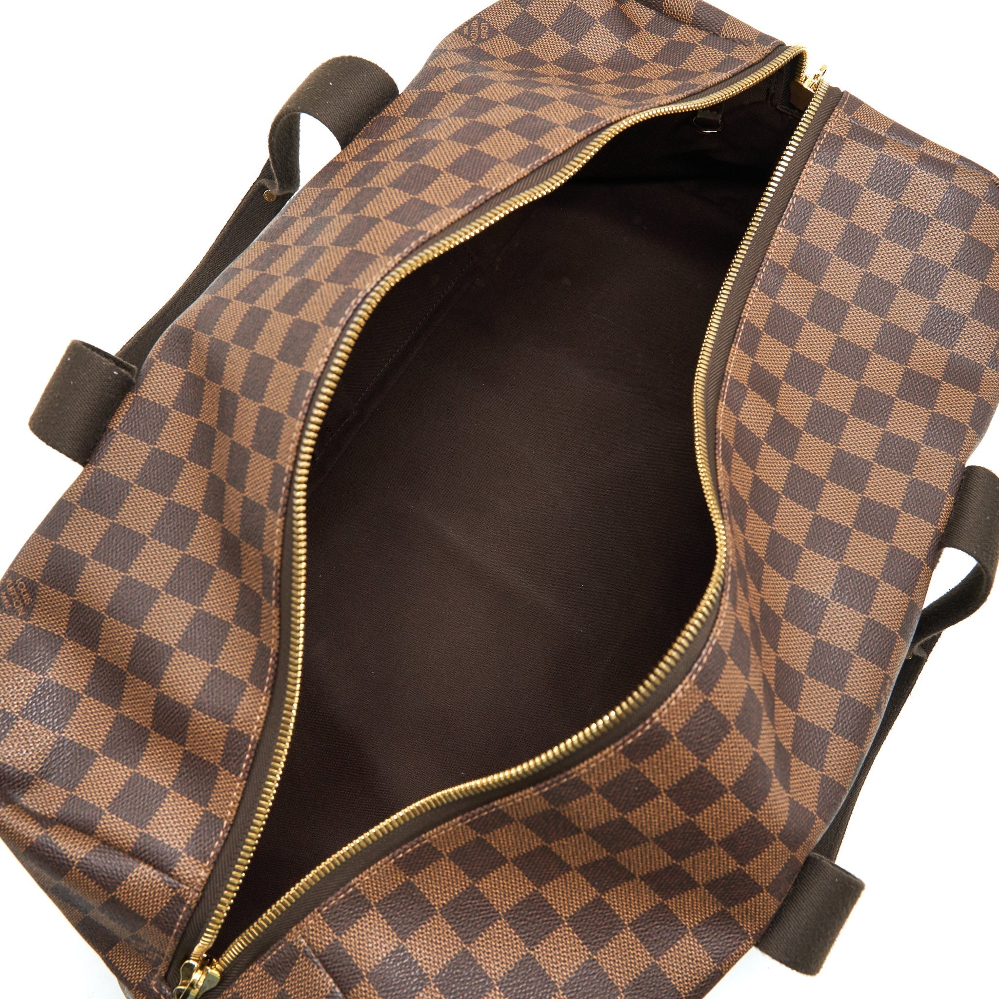 LOUIS VUITTON DAMIER EBENE LUGGAGE BAG