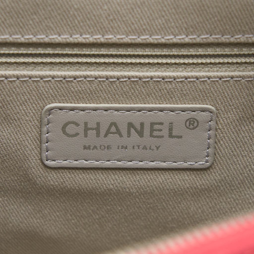 CHANEL EASY FLAP BAG CAVIAR PINK SHW