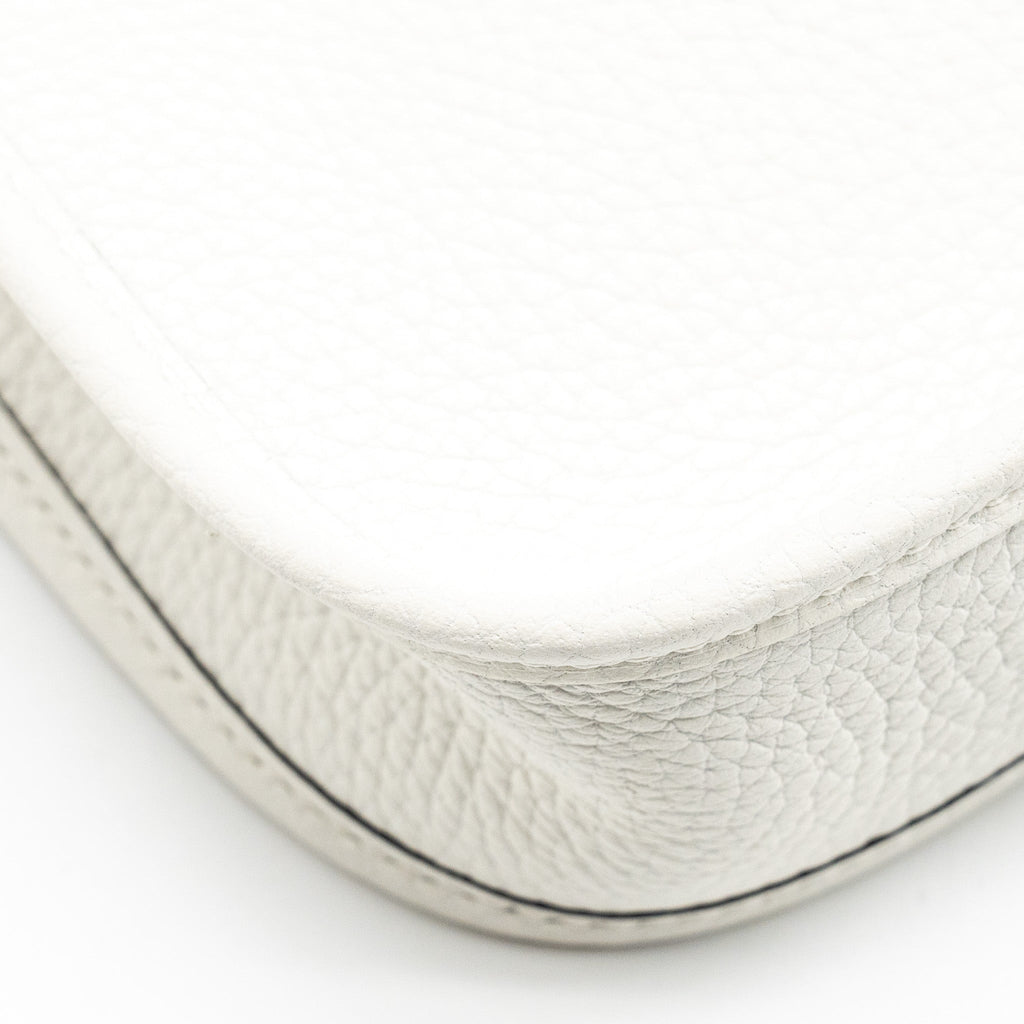 HERMES MINI EVELYNE CLEMENCE NEW WHITE SHW