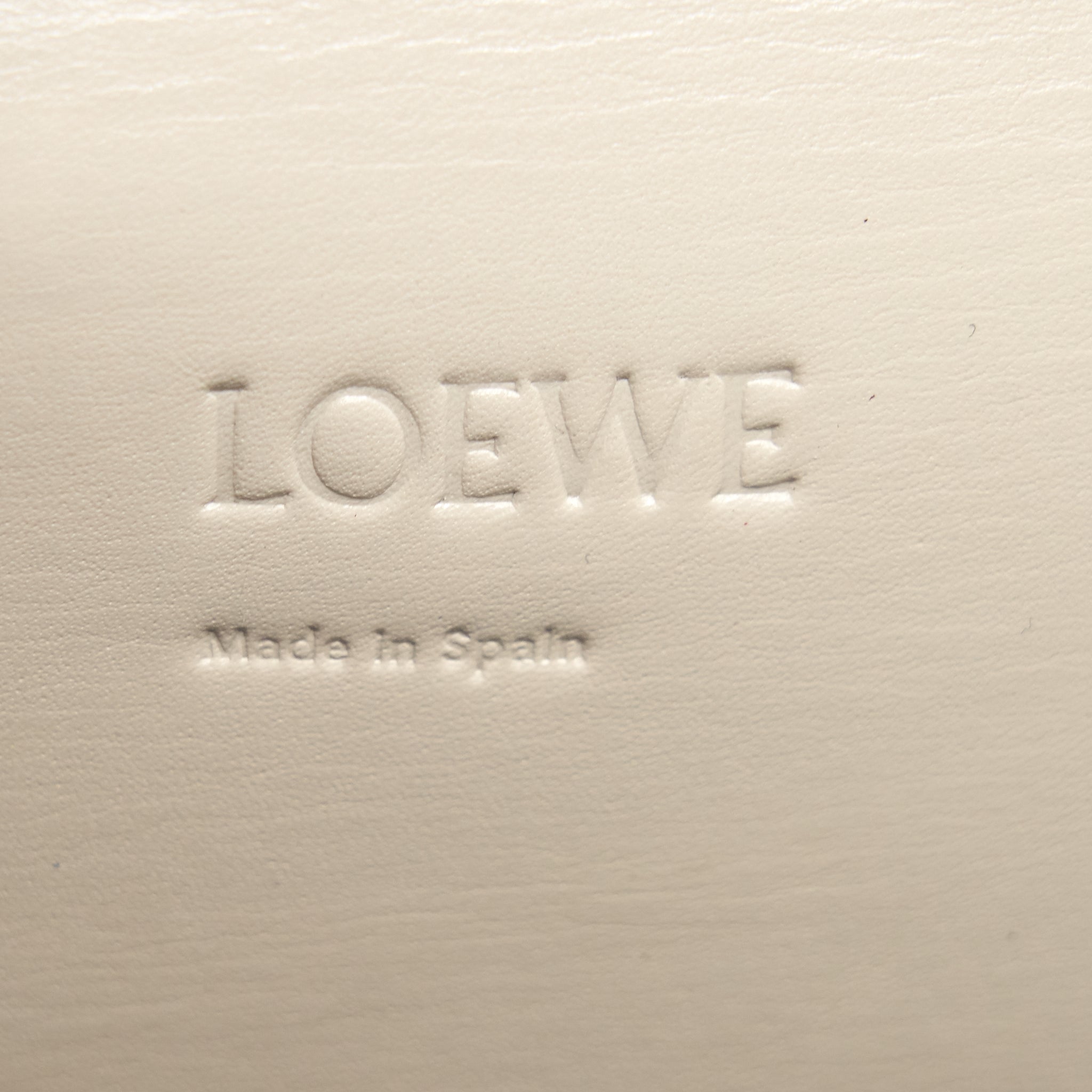 LOEWE BARCELONA CROSSBODY BAG SMALL IN LIGHT BEIGE